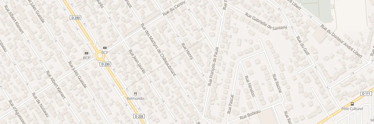 Plan du 15 Rue Henry à Ormesson-sur-Marne