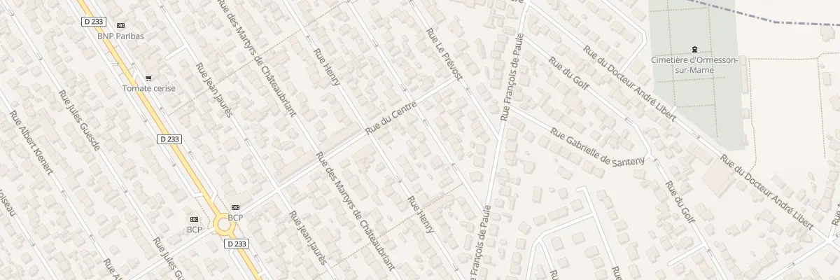 Plan du 21 Rue du Sergent Raymond Anne à Ormesson-sur-Marne
