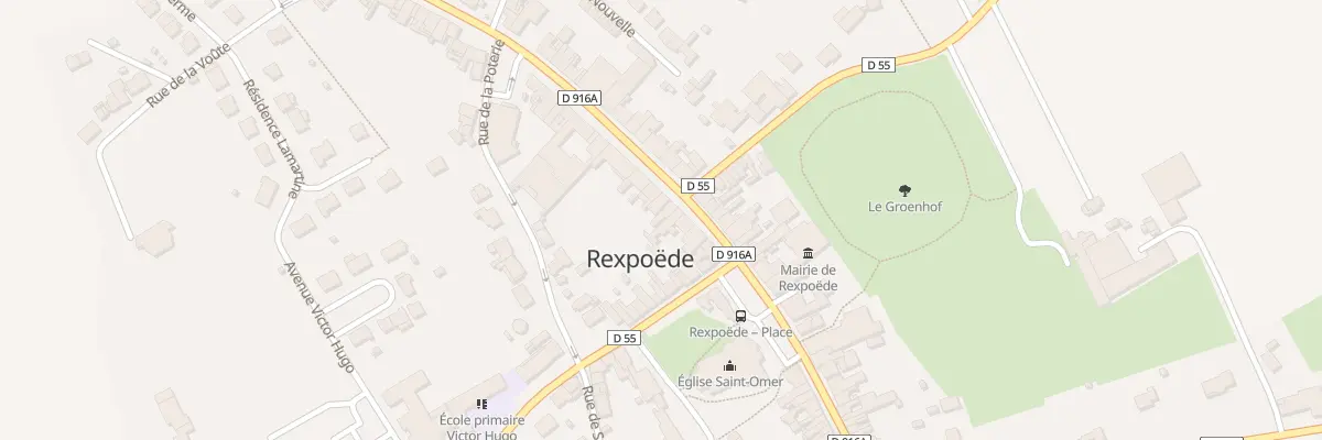 Plan du 9 Rue des Frères Neuville à Rexpoëde