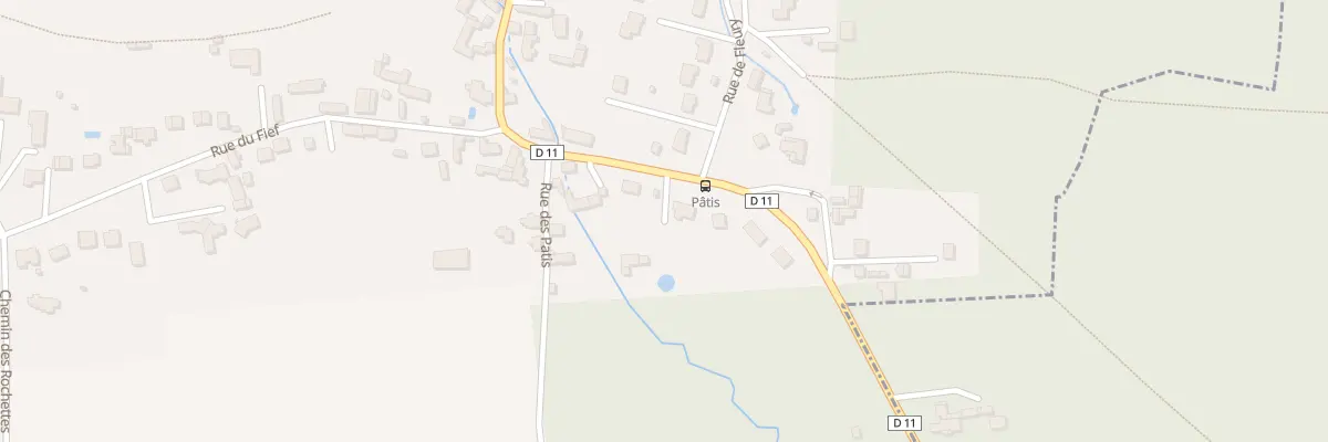 Plan du 21 Rte de Fontainebleau à Cély