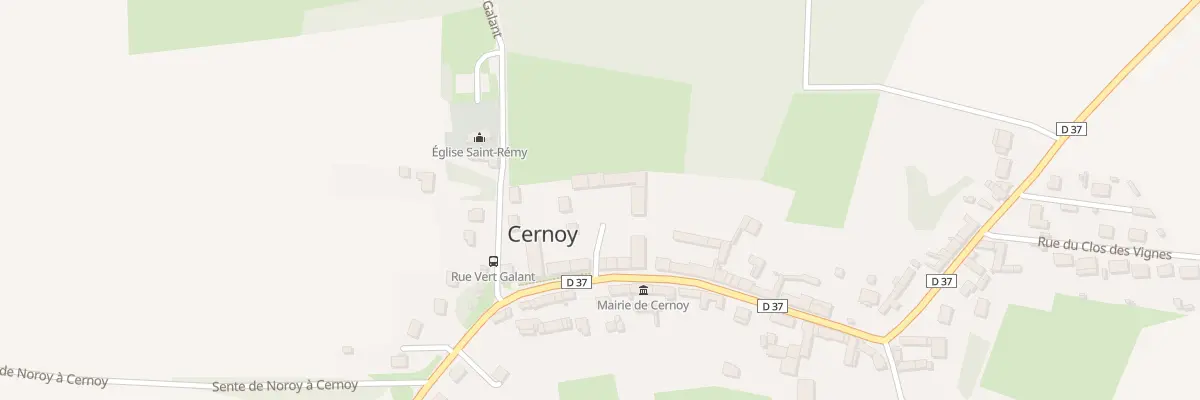 Plan du 41E Rue Saint-rémy à Cernoy
