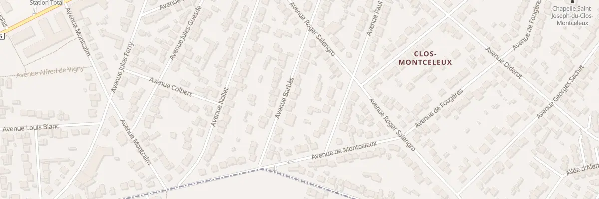 Plan du 57 Av Barbes à Villepinte