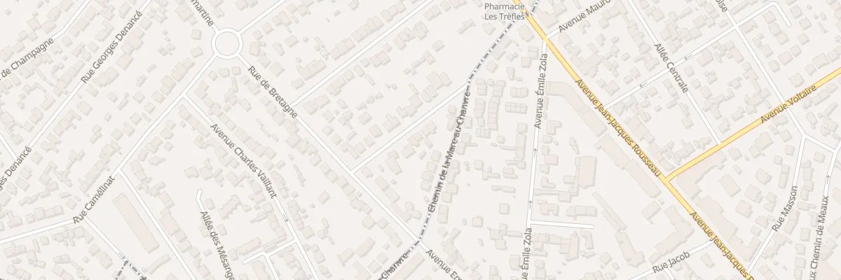 Plan du 9 Rue du Limousin à Sevran