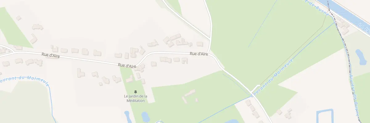 Plan du 777 Rue d’Aire à Saint-Venant