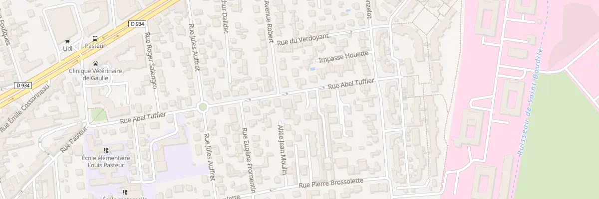 Plan du 24 Rue Abel Tuffier à Neuilly-sur-Marne