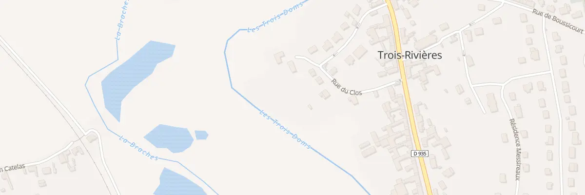 Plan du 10T Rle du Clos Madame à Trois-Rivières