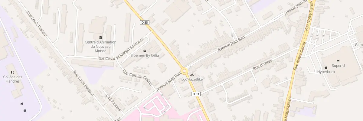 Plan du 4 Rue Verlyck à Hazebrouck