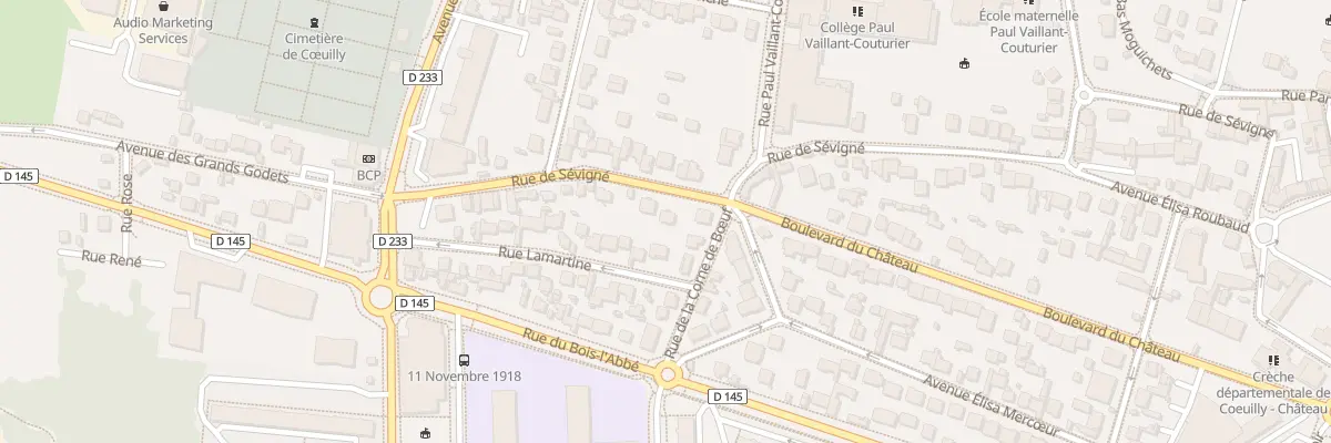 Plan du 67 Rue de Sévigné à Champigny-sur-Marne