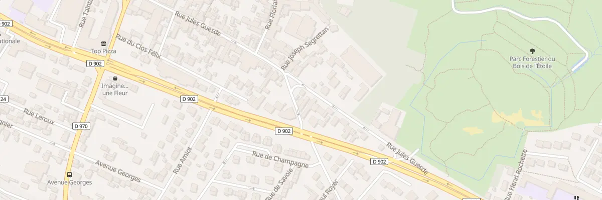 Plan du 66 Rue Jules Guesde à Gagny