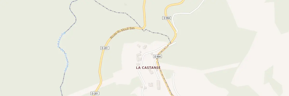 Plan du 5056 La Castanie à Golinhac