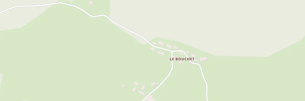 Plan du 2 Le Bouchet à Vebret