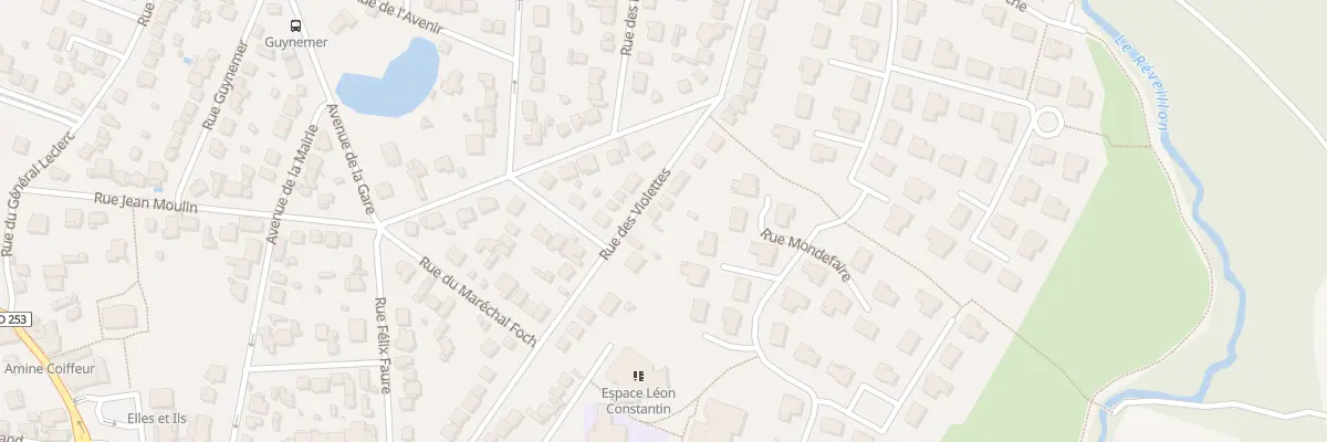 Plan du 20 Rue des Violettes à Villecresnes