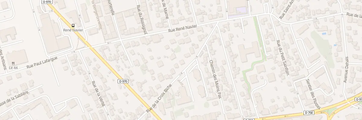 Plan du 22 Rue de la Croix Biche à Noisy-le-Grand