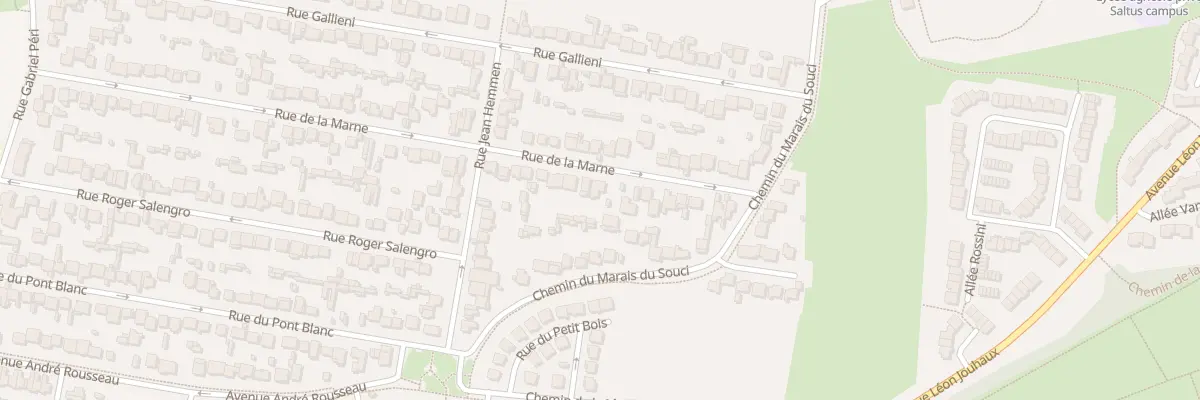 Plan du 78 Rue de la Marne à Sevran