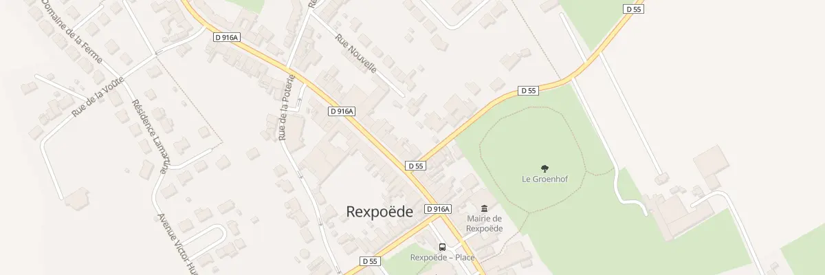 Plan du 14 Rue des Frères Neuville à Rexpoëde
