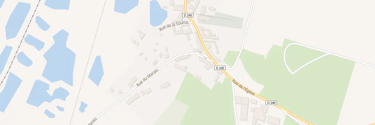 Plan du 2 Rue du Marais à Gratibus