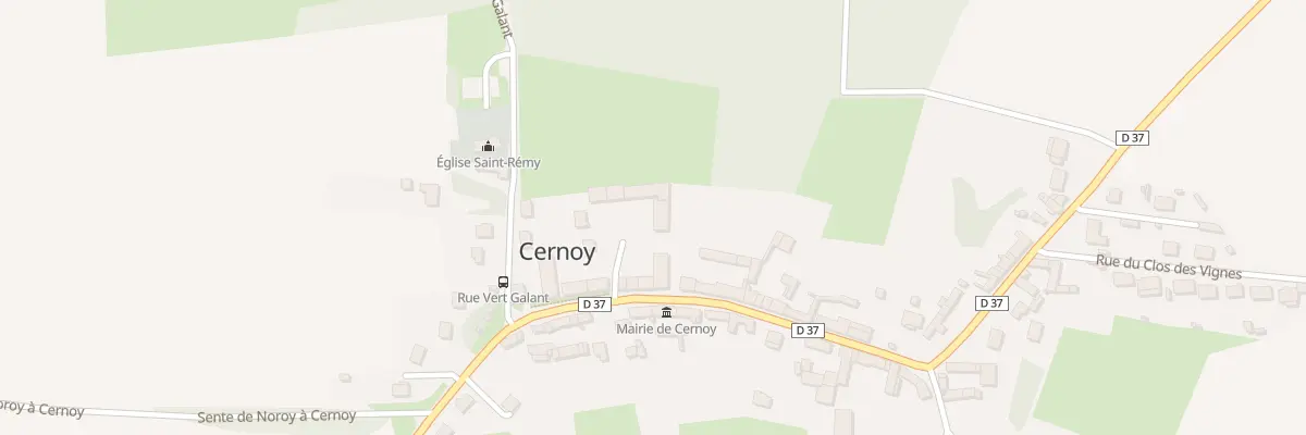 Plan du 41C Rue Saint-rémy à Cernoy