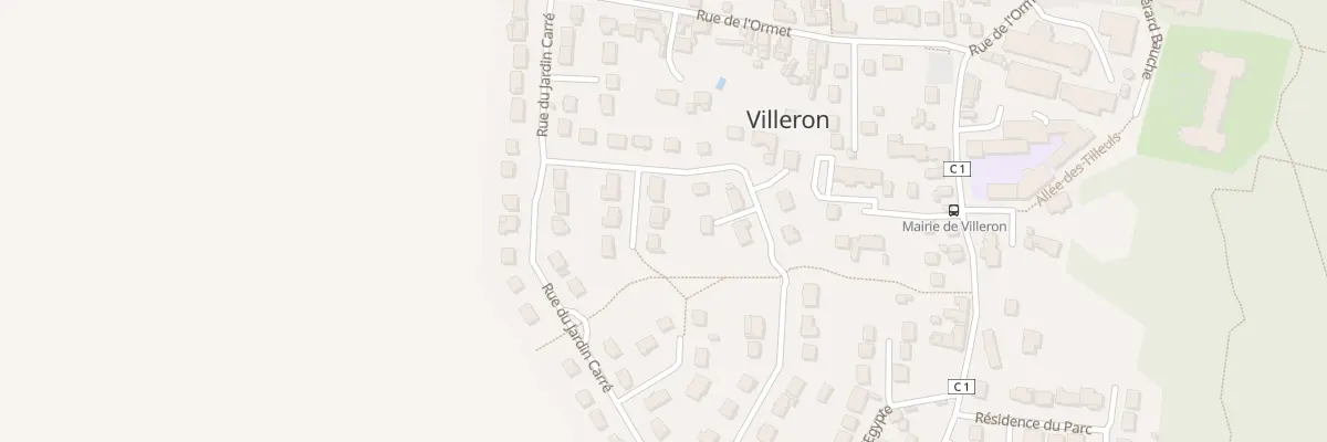 Plan du 3 All des Poiriers à Villeron