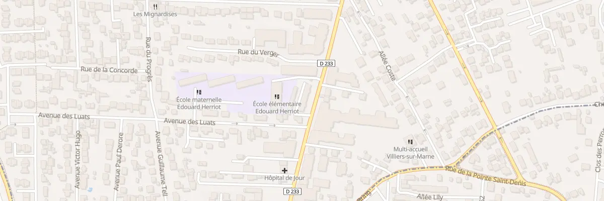 Plan du 44 Rue du Général Leclerc à Villiers-sur-Marne