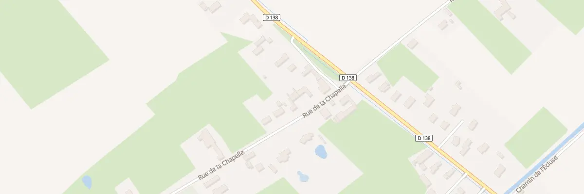 Plan du 6 Rue de la Chapelle à Morbecque