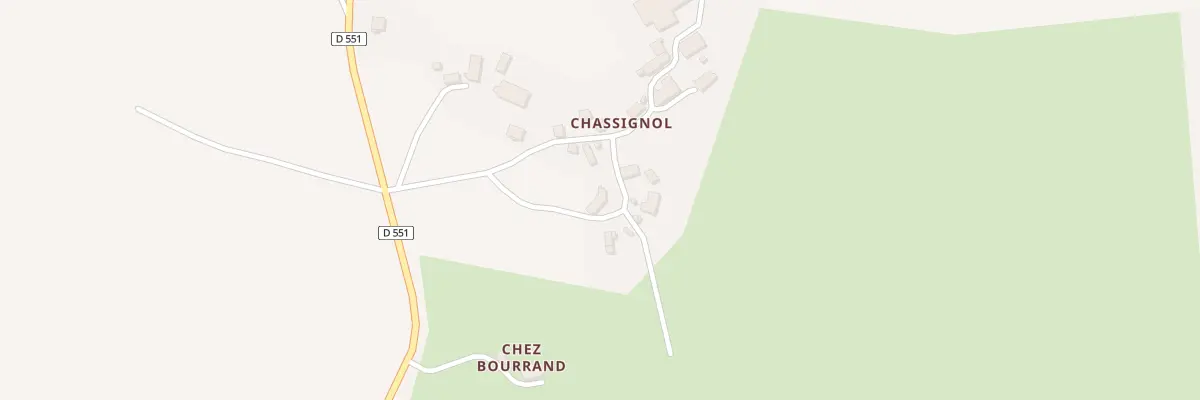Plan du 5014 Chassignol à Verneugheol