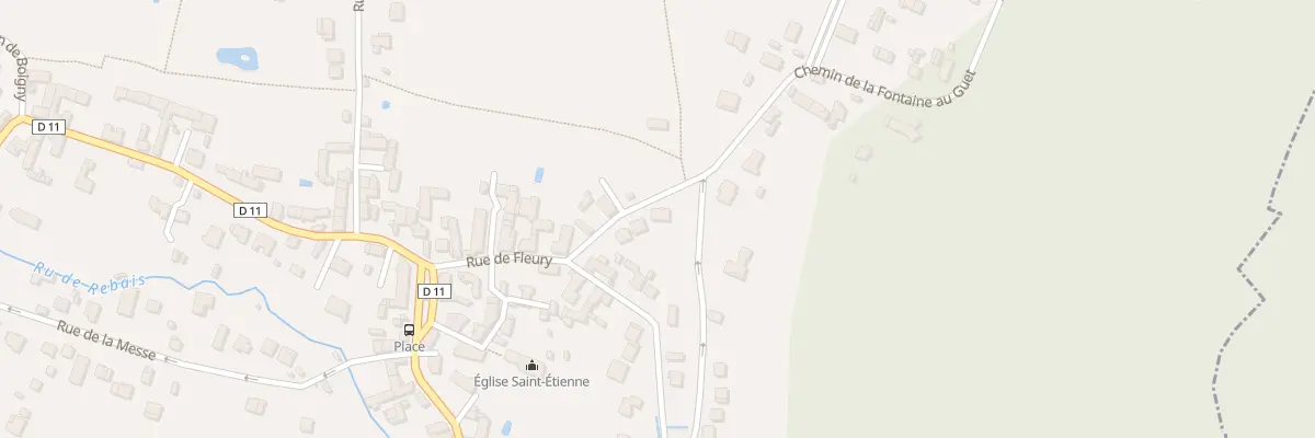 Plan du 2T Rue de la Fontaine-au-gué à Cély