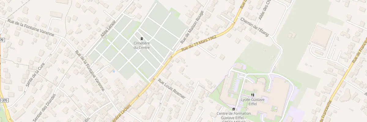 Plan du 100B Rue du Gal Leclerc à Gagny
