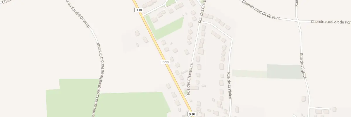 Plan du 322 Rue de Catenoy à Sacy-le-Grand