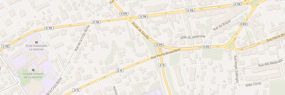 Plan du 97B Rue Pierre Brossolette à Noisy-le-Grand