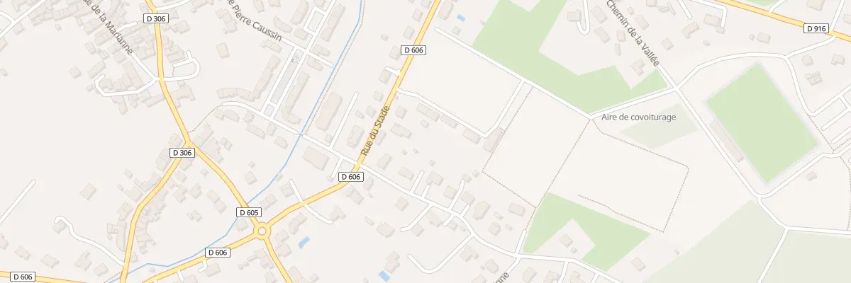 Plan du 14 Rue du Stade à Domérat
