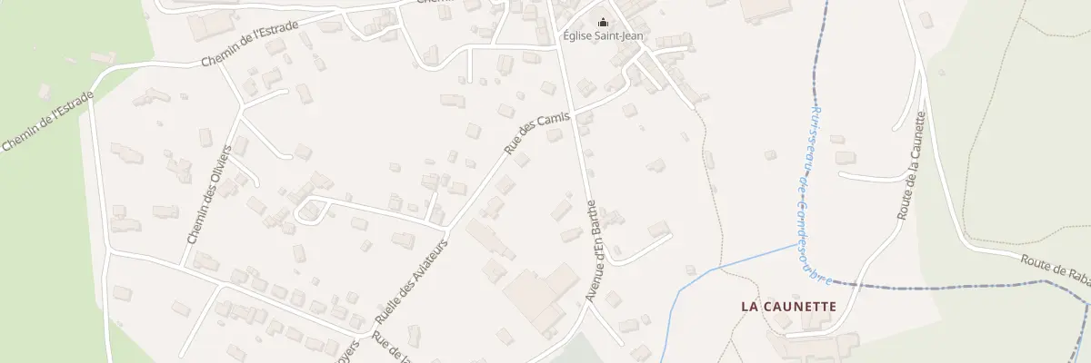 Plan du 3 Rue des Camis à Albine