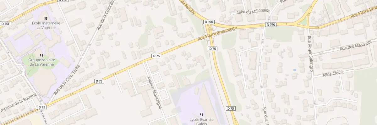 Plan du 54 Rue Pierre Brossolette à Noisy-le-Grand