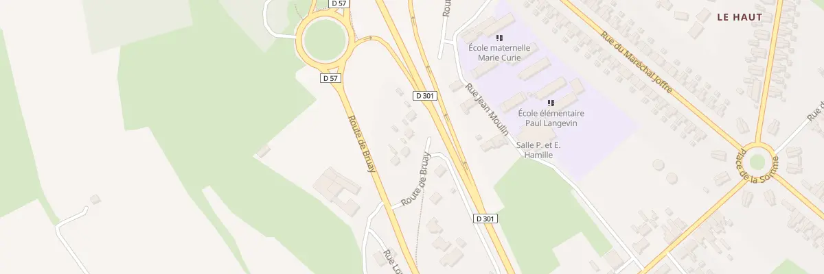 Plan du 341 Rue de Bruay à Houdain