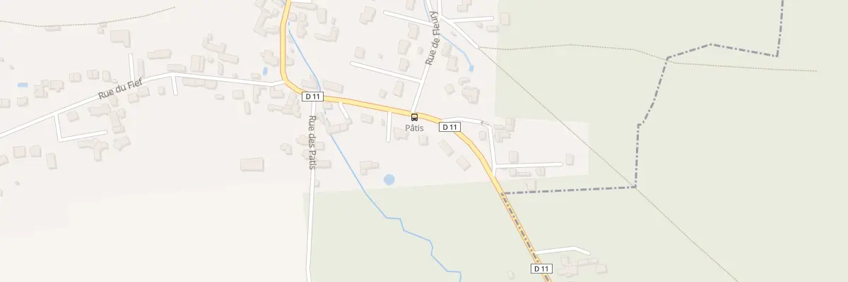Plan du 17 Rte de Fontainebleau à Cély
