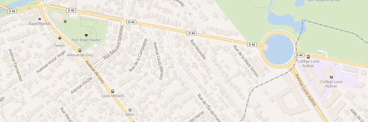 Plan du 11 Rue de l’Ile de France à Sevran