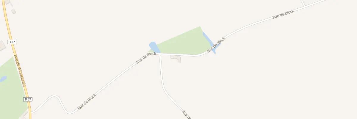 Plan du 762 Rue de Block à Herzeele