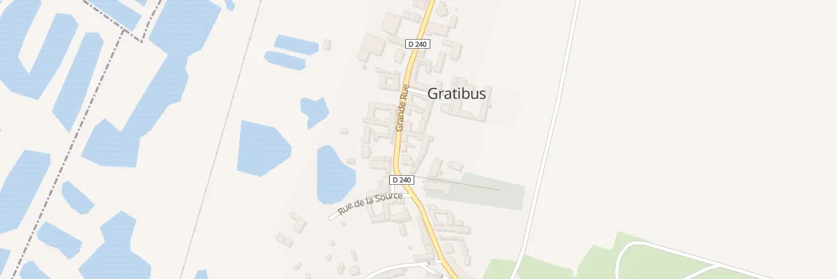 Plan du 38 Gr Grande Rue à Gratibus
