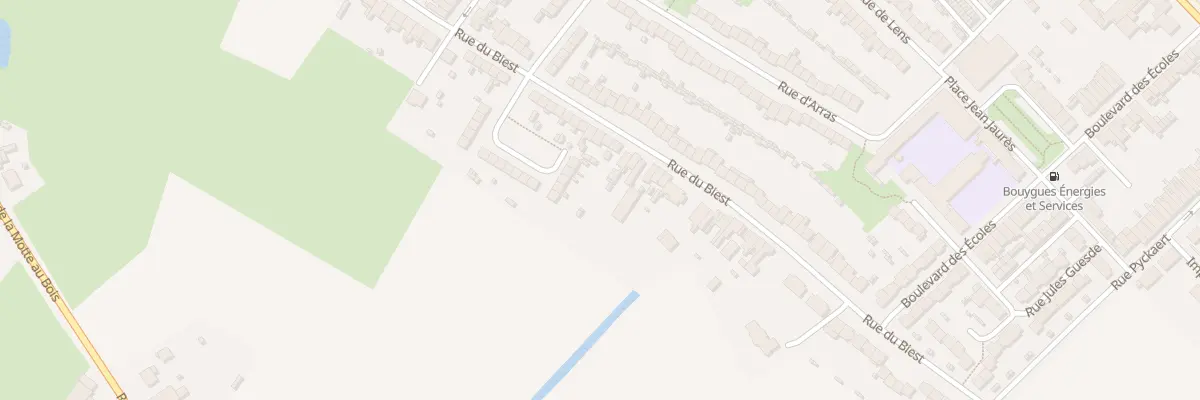 Plan du 130 Rue du Biest à Hazebrouck