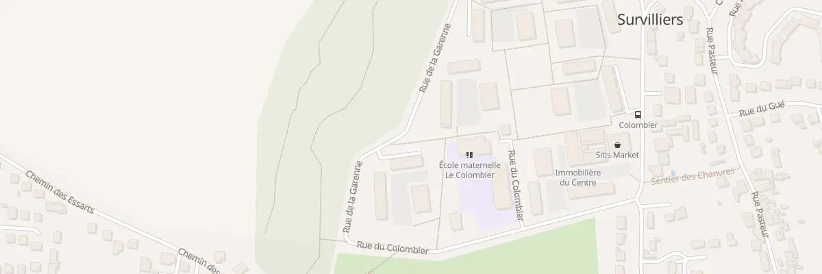 Plan du 6 Sq Les Chevrefeuille à Survilliers