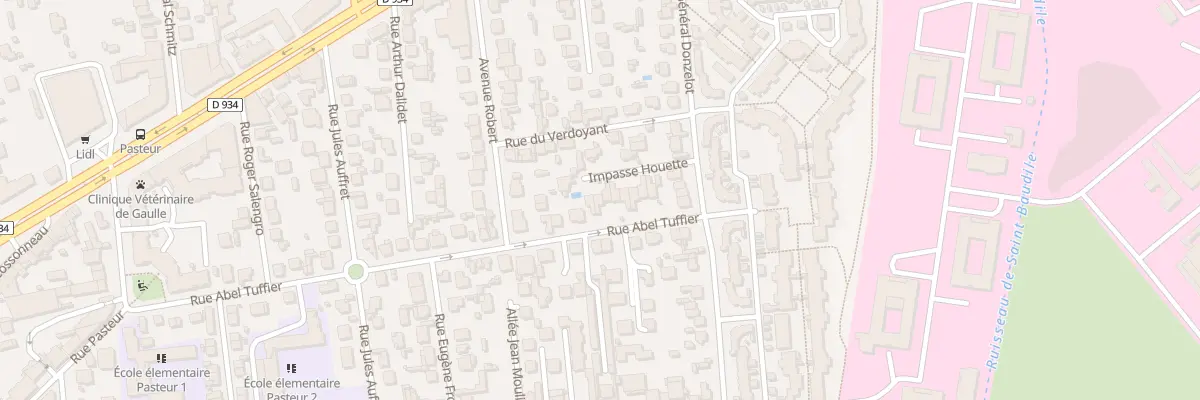 Plan du 33B Rue Abel Tuffier à Neuilly-sur-Marne