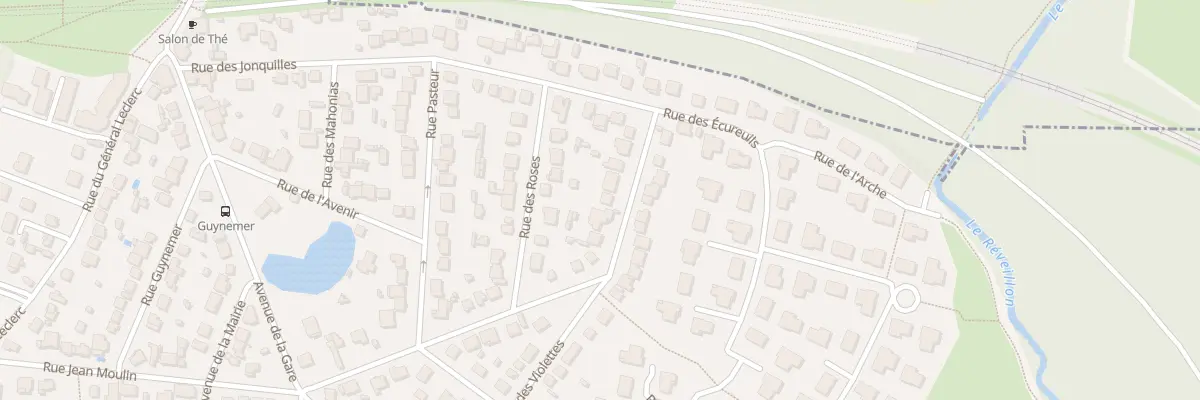 Plan du 35 Rue des Violettes à Villecresnes