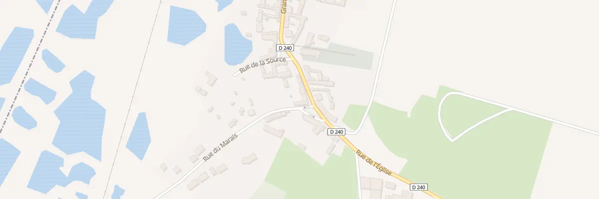 Plan du 43 Rue de l’Eglise à Gratibus