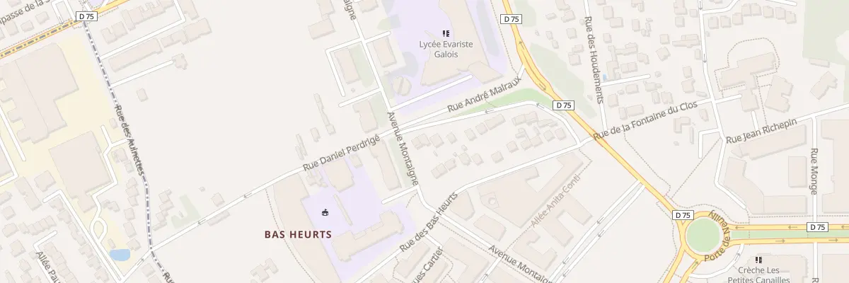 Plan du 54 Rue Daniel Perdrige à Noisy-le-Grand