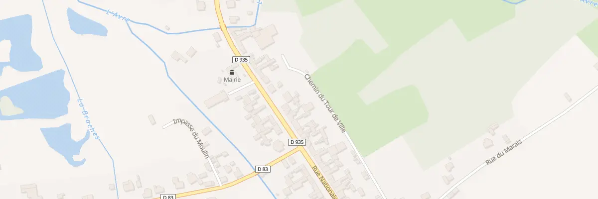 Plan du 21 Rue Nationale à Trois-Rivières