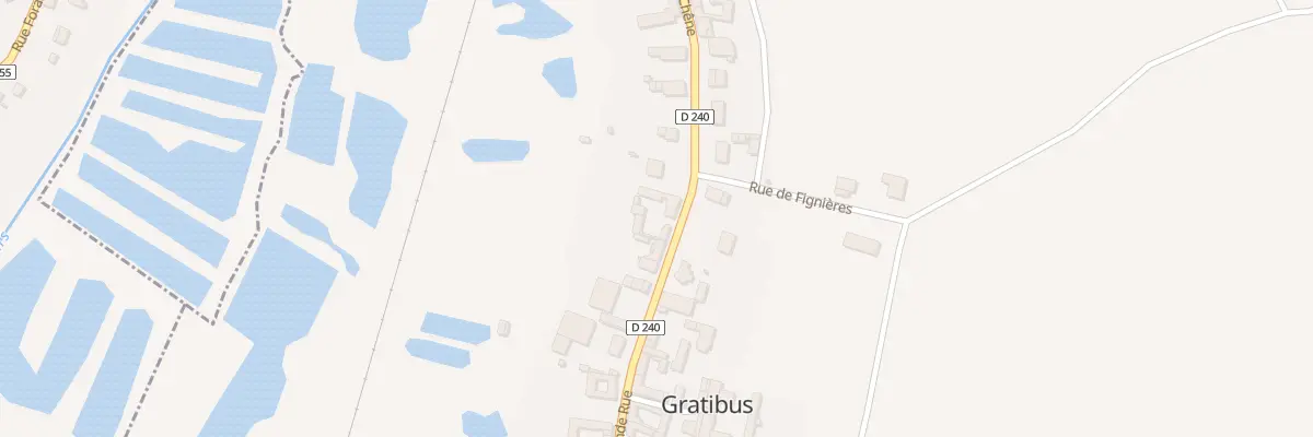 Plan du 15 Gr Grande Rue à Gratibus