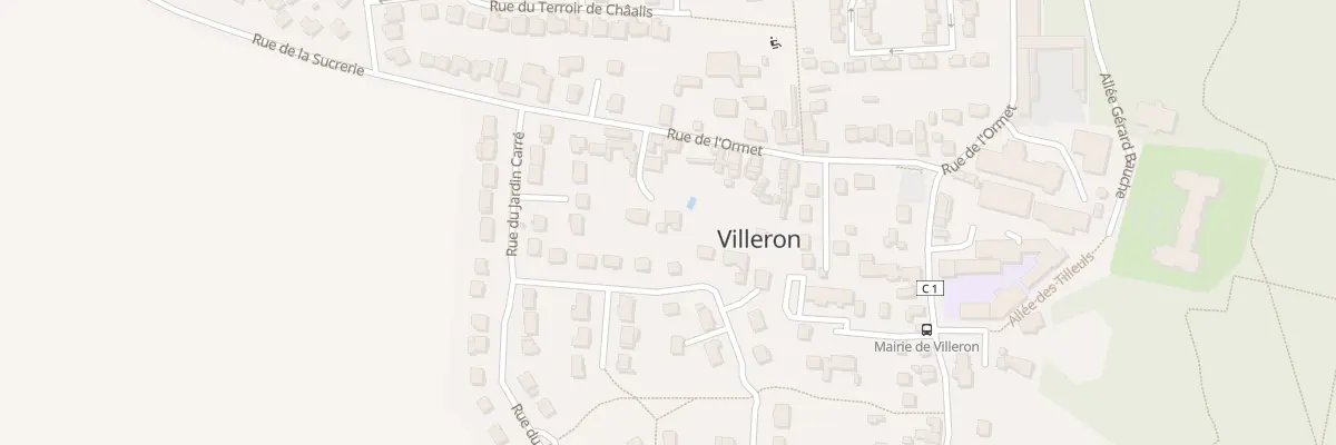 Plan du 10 Rue de l’Ormet à Villeron