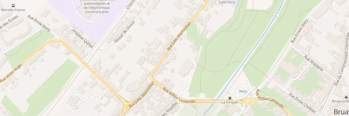 Plan du 154A Rue Jules Marmottan à Bruay-la-Buissière