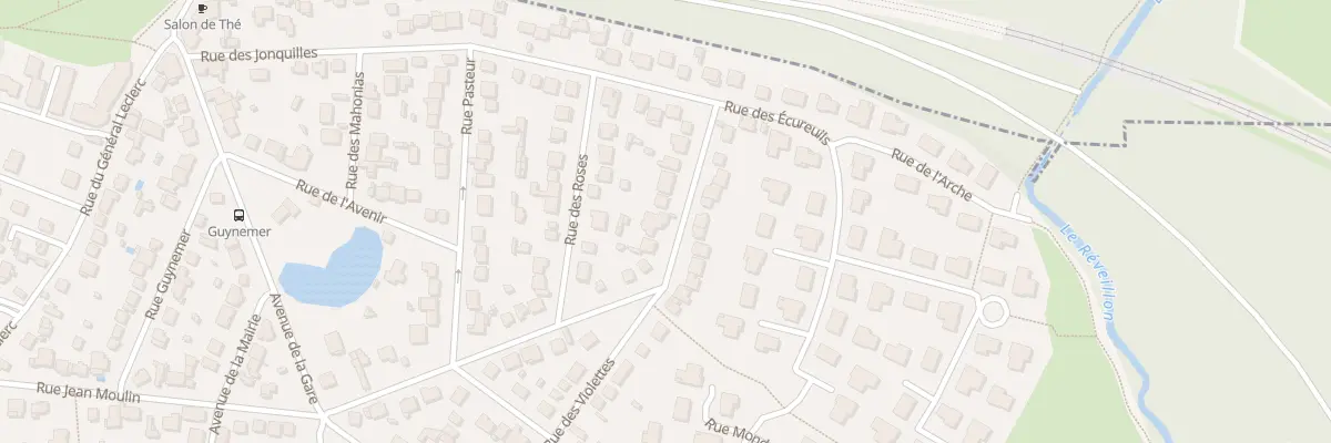Plan du 33 Rue des Violettes à Villecresnes