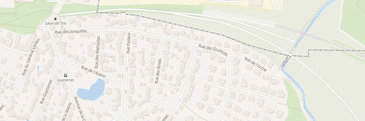 Plan du 39 Rue des Violettes à Villecresnes