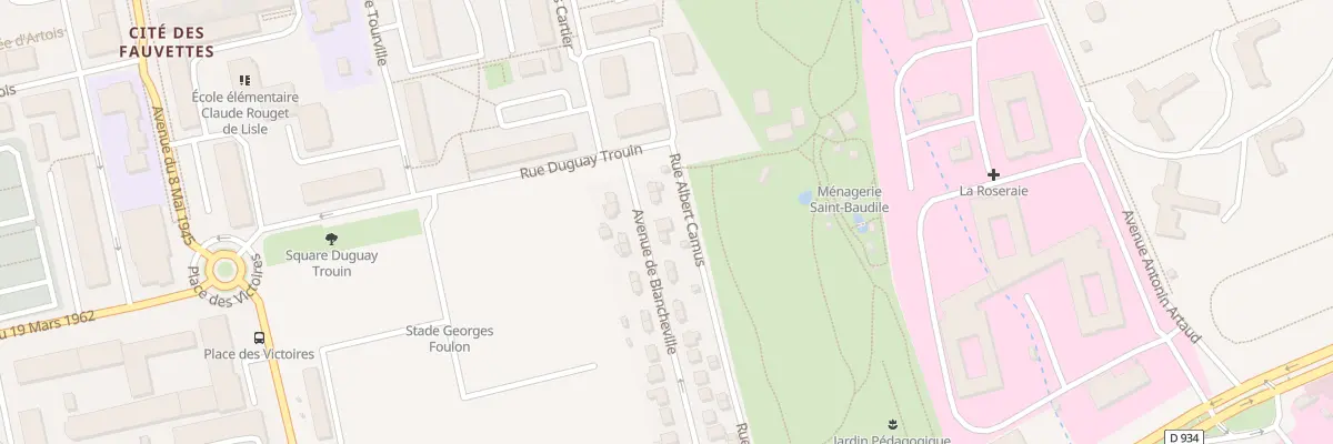 Plan du 44 Av de Blancheville à Neuilly-sur-Marne